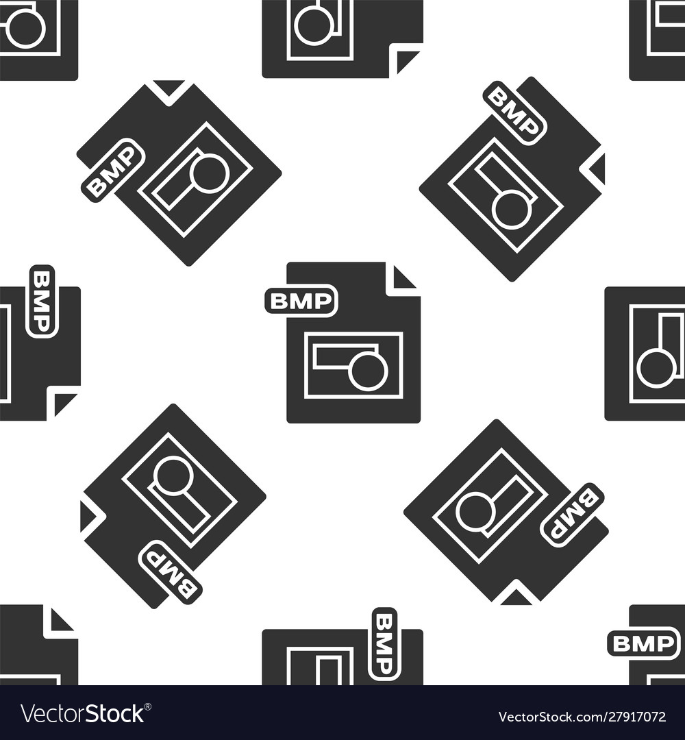 Grey bmp file document download button icon