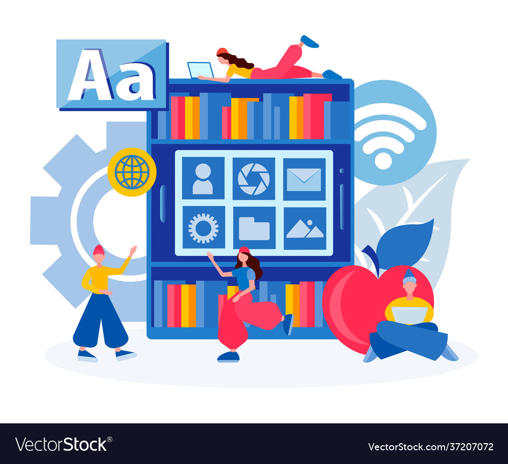 Ibrary elektronische Dateien Online-Bildung