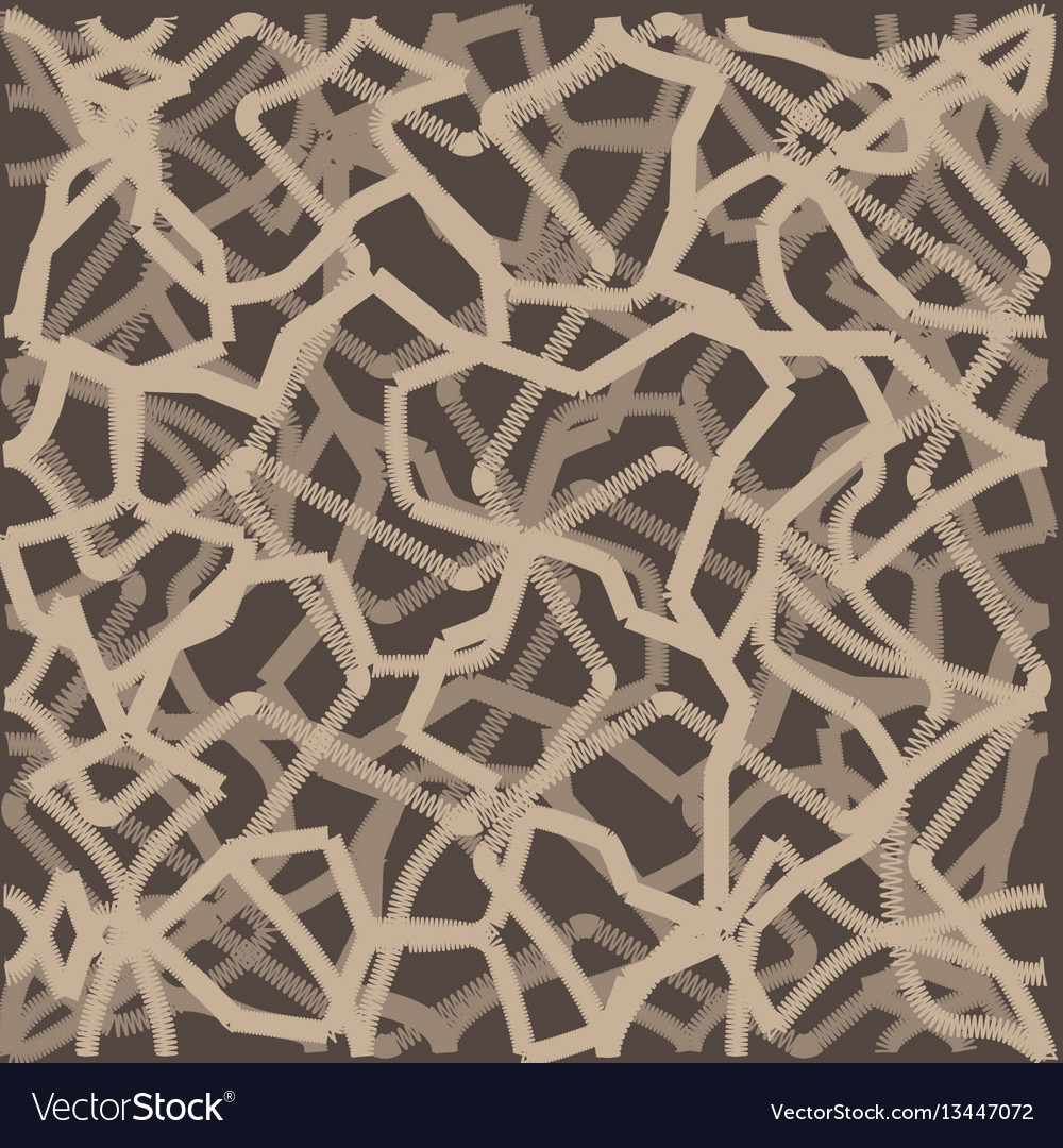 Seamless pattern with geometric shapes and symbols vector image Seamless pattern with geometric shapes and symbols
