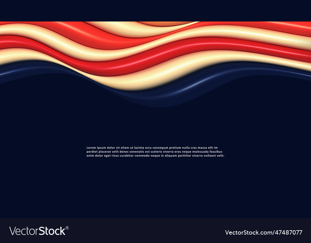 Abstract colorful flow poster fluid waveform