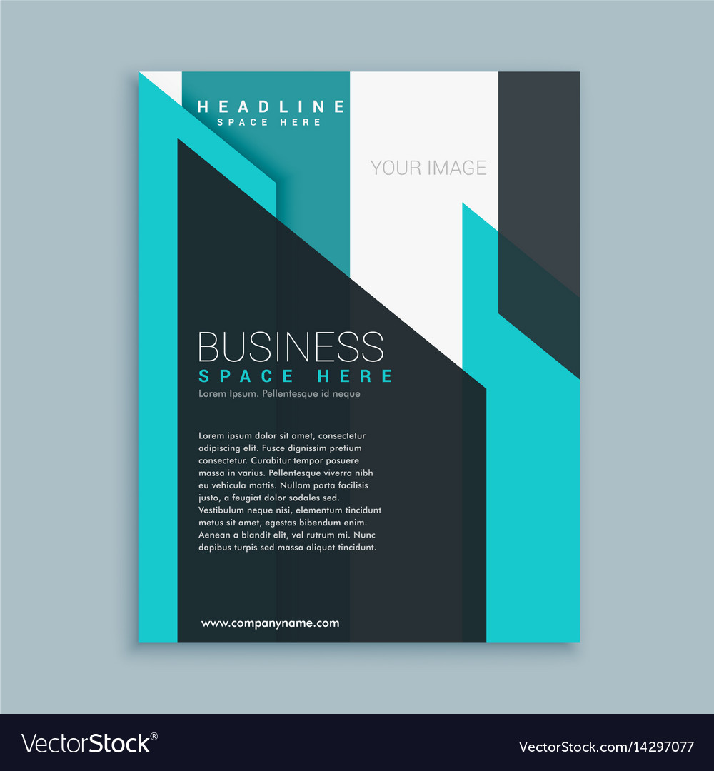 Business brochure template presentation