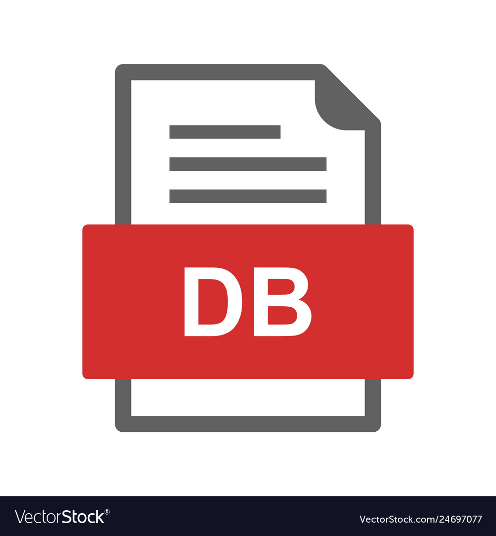 Db file document icon