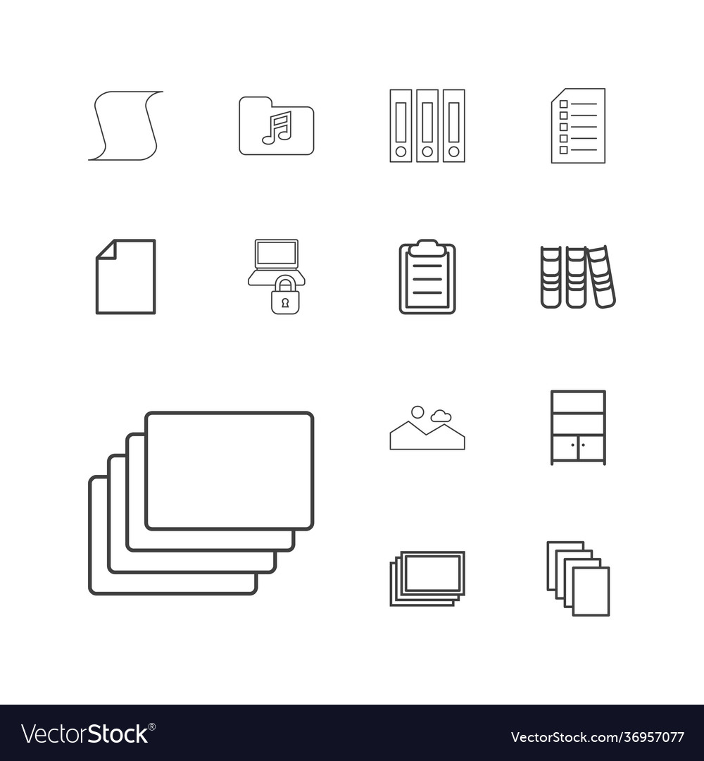 File icons