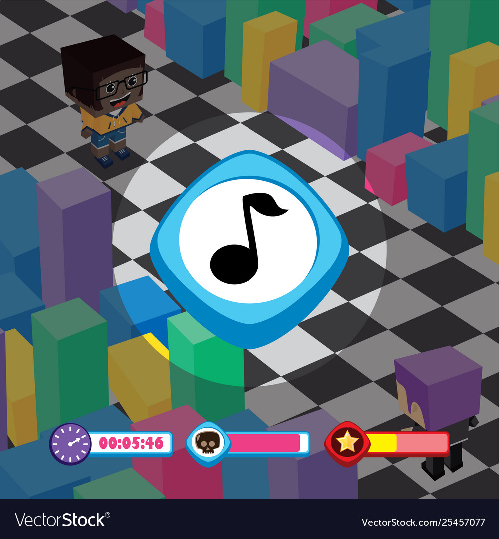 Game ui menu application mobile app