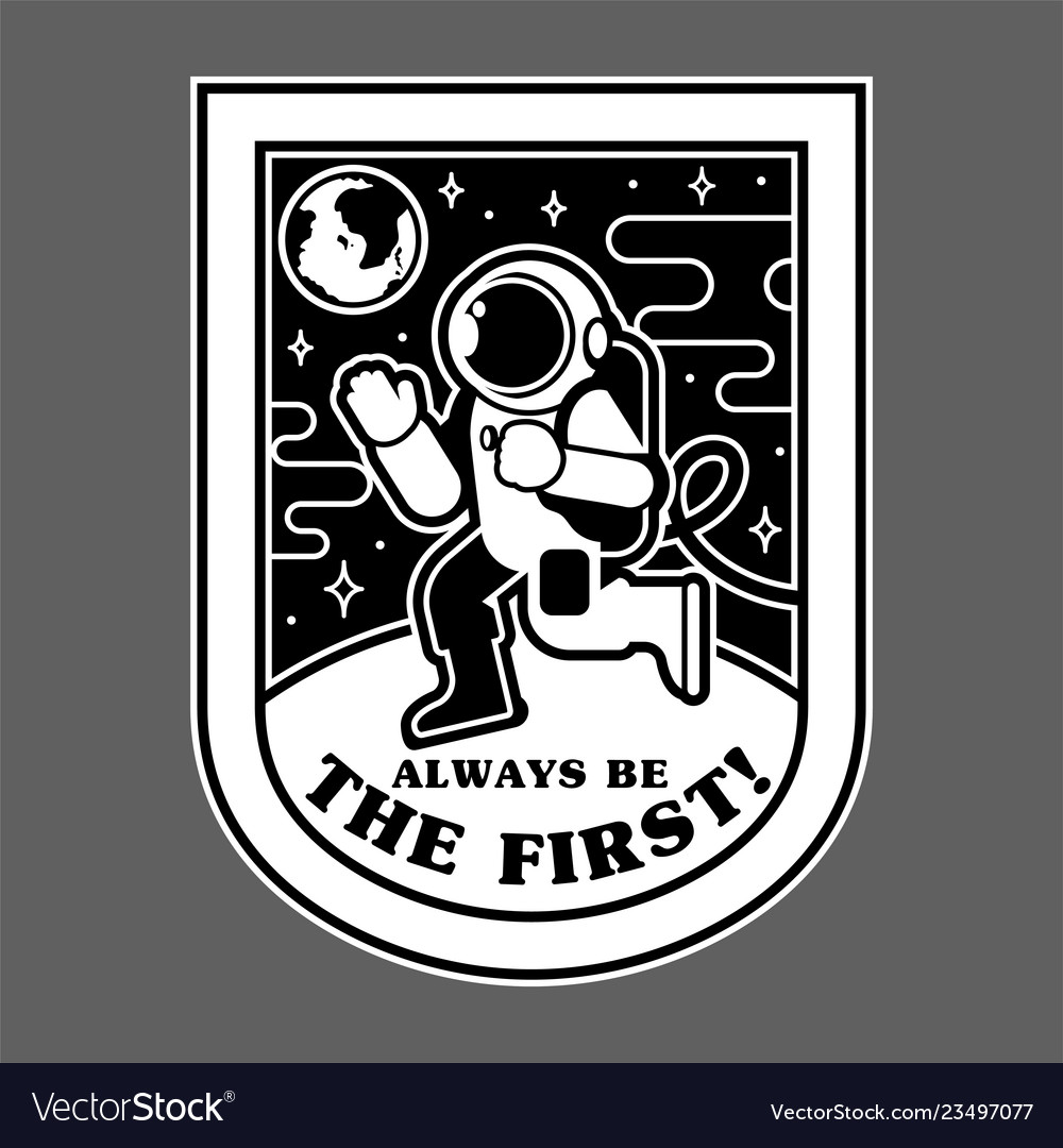Mars Landing Spaceship Patch