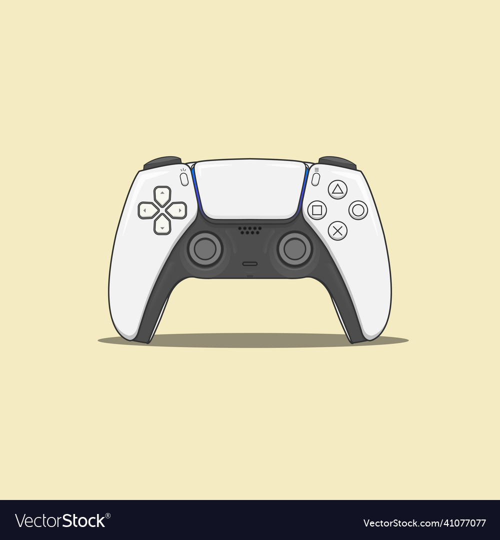 New modern generation console controller object Vector Image