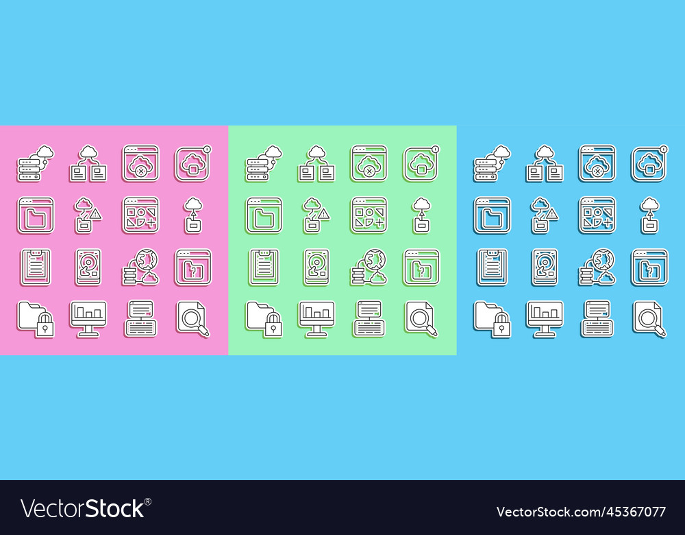 Zeilensuche Konzept mit Ordner-Datei fehlt vector image Zeilensuche Konzept mit Ordner-Datei fehlt