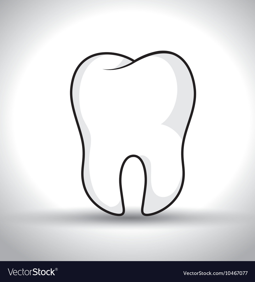 Tooth human seal icon