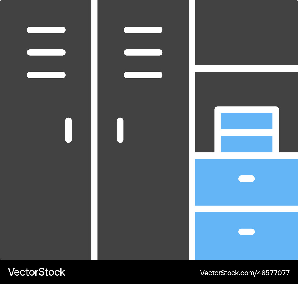 Wardrobe icon image Royalty Free Vector Image - VectorStock