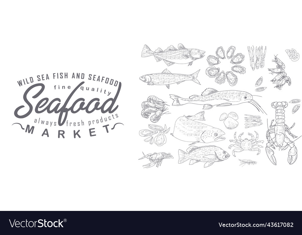 Cover template of the booklet fish products