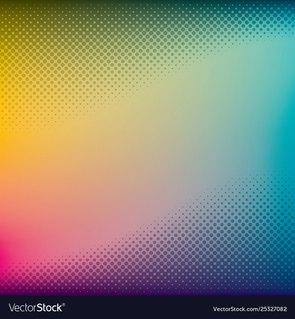 Creative colorful halftone pattern design vector image Creative colorful halftone pattern design