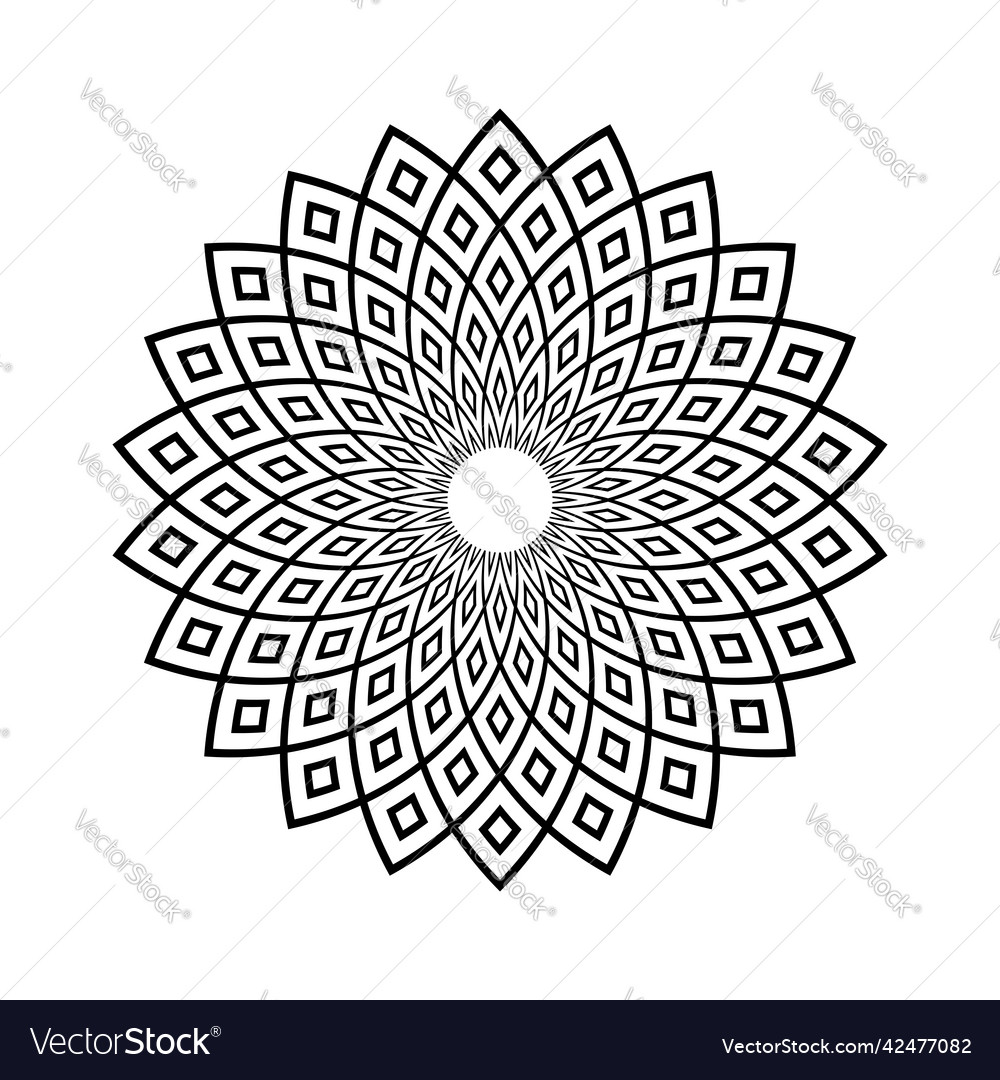 Geometric Circle Pattern