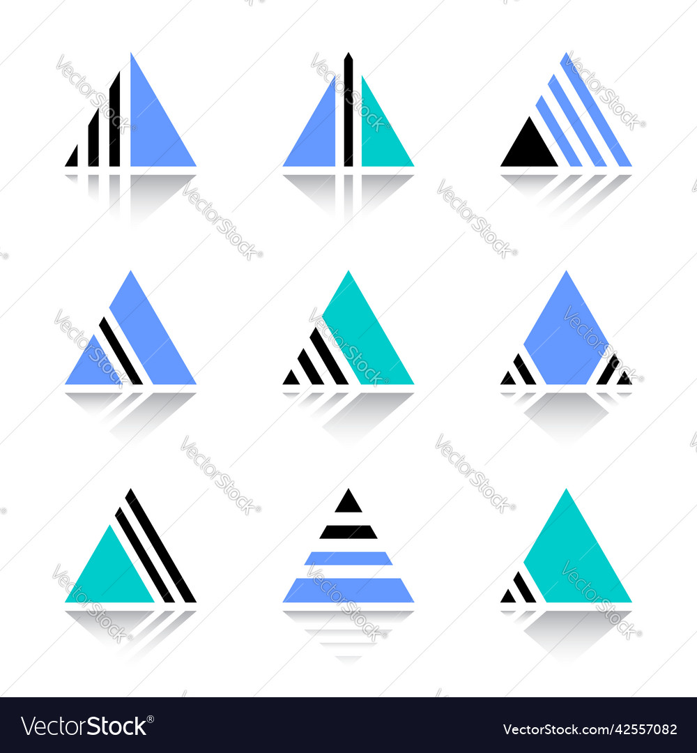 Geometric Triangle Patterns