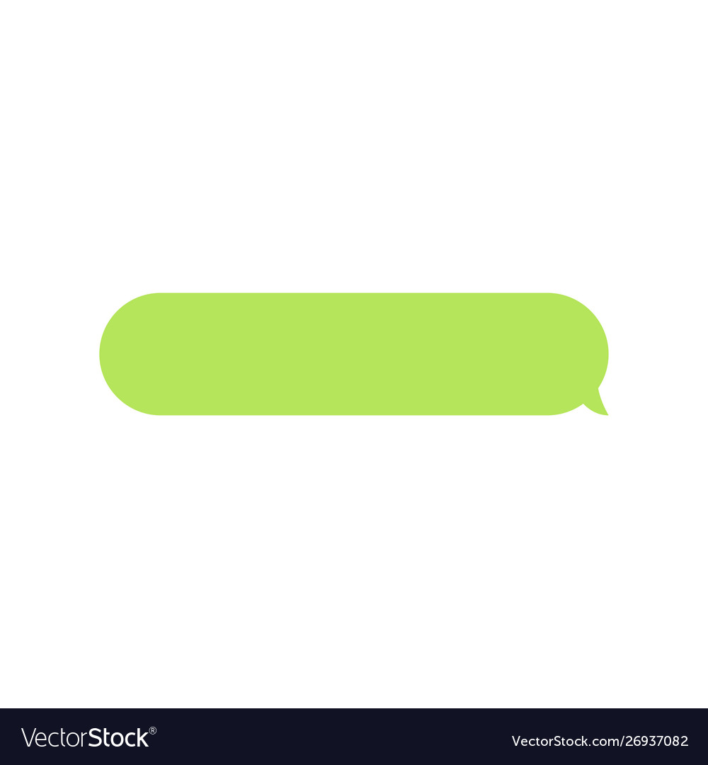 Message bubbles chat template vector image Message bubbles chat template