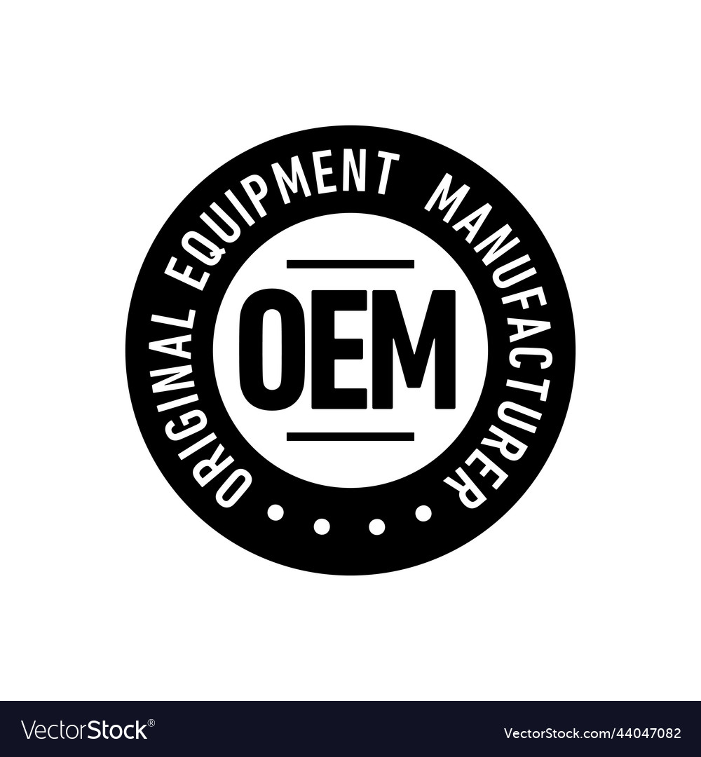 original-equipment-manufacturer-icon-badge-stamp-vector-image