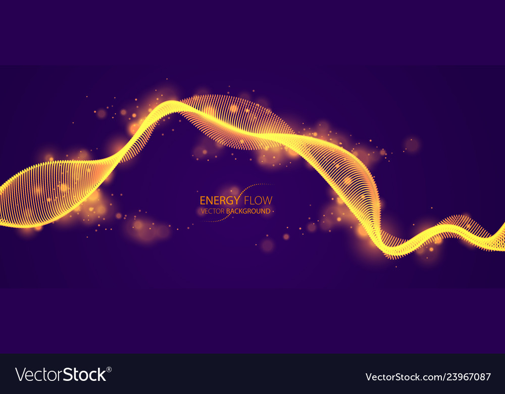 Abstract background with wave of flowing vector image Abstract background with wave of flowing