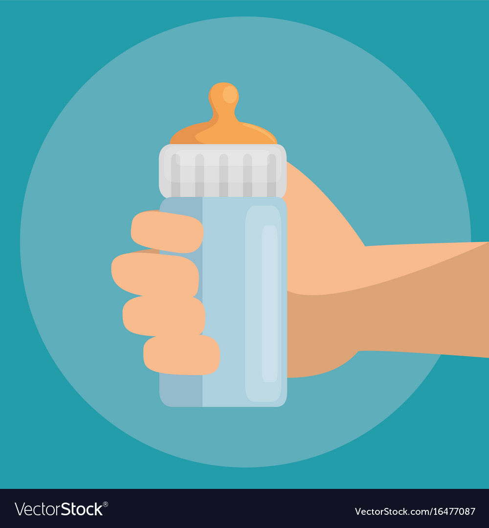 Baby bottle icon