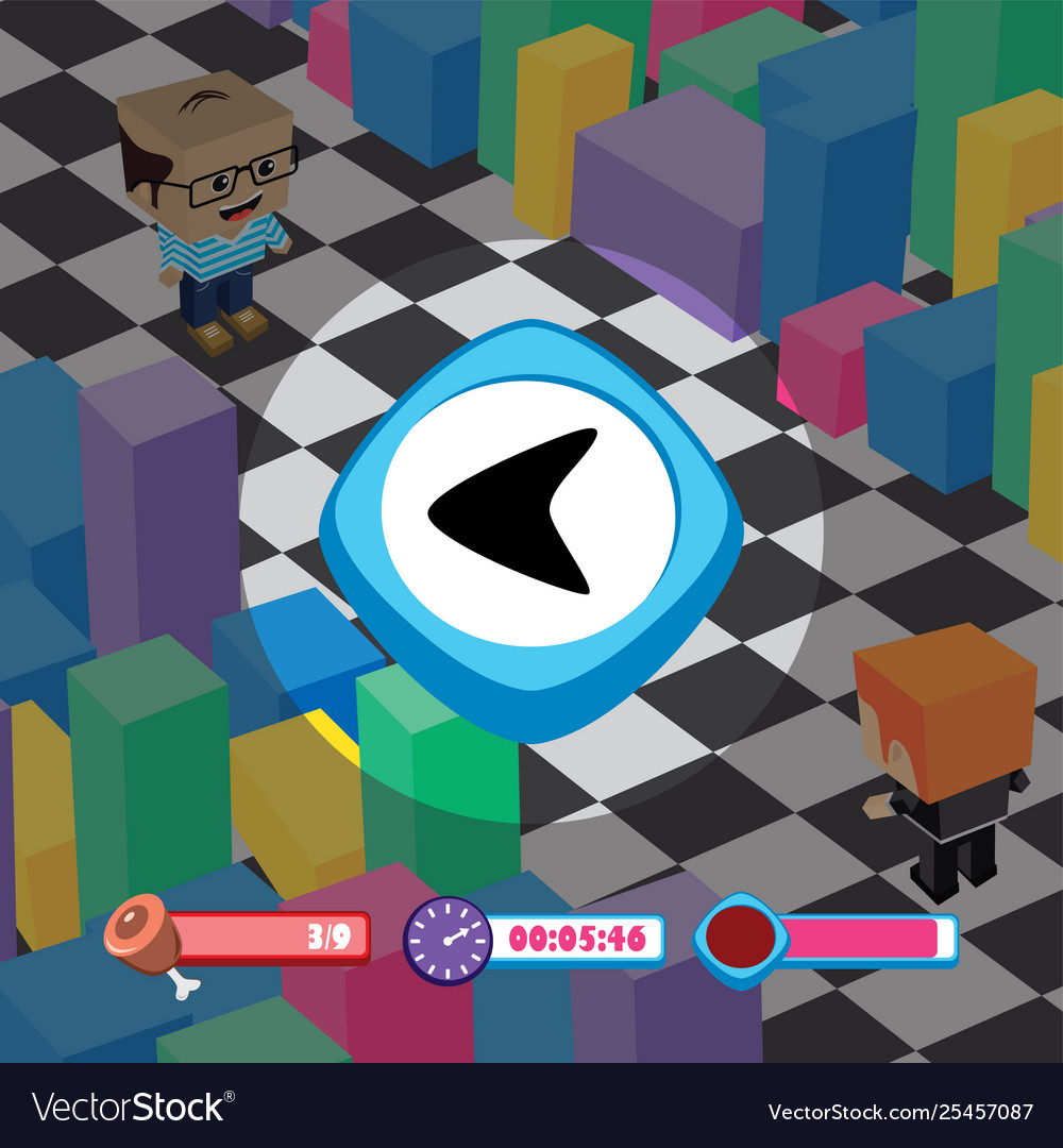Game ui menu application mobile app