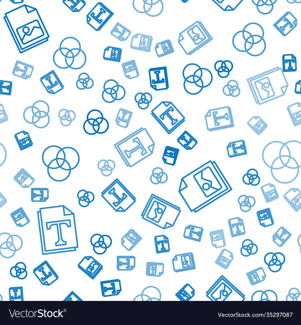 Set line text file document picture landscape vector image Set line text file document picture landscape