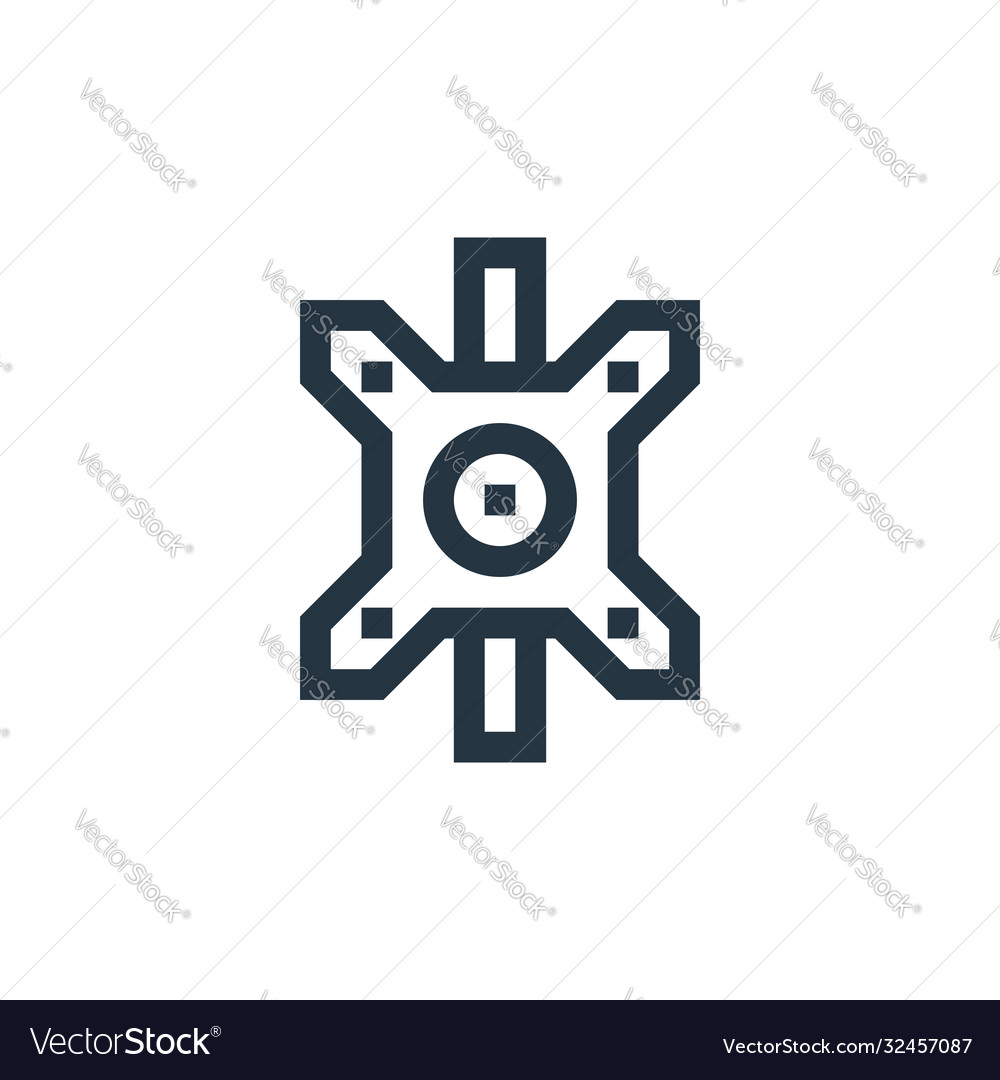 Wandhalterung Icon editierbarer Hub