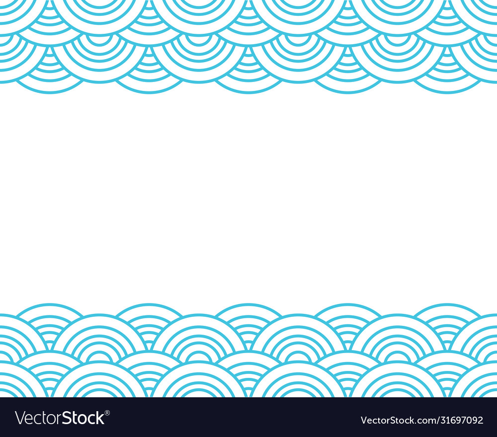 Abstract Wave Pattern - Seamless