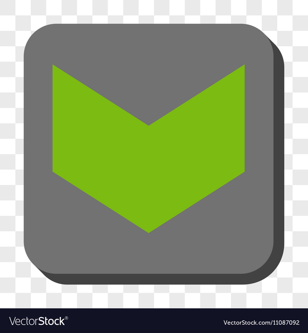 Direction down rounded square button