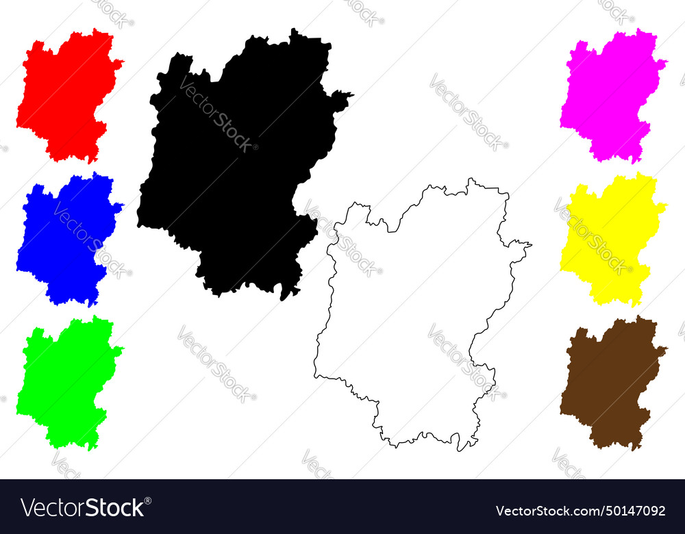 Guilin city peoples republic of china prc map