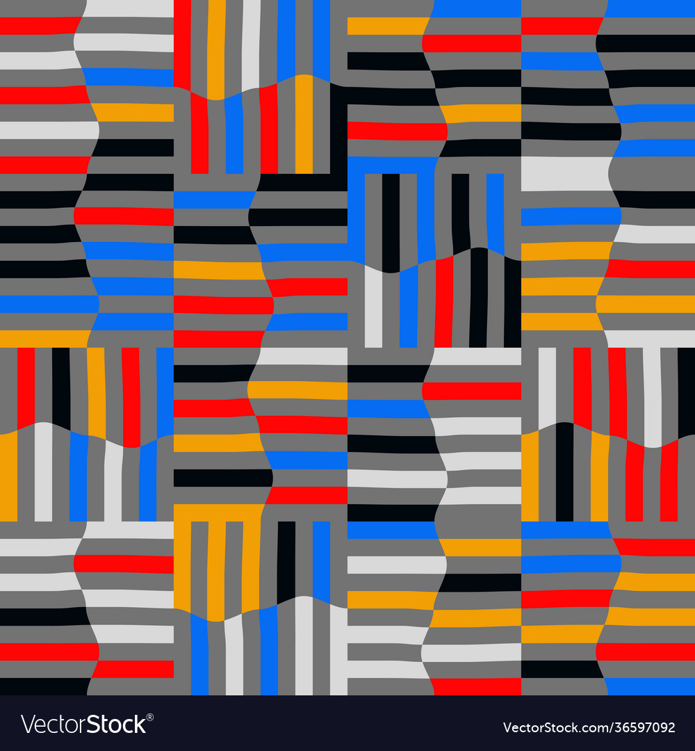 Mosaic abstract pattern design