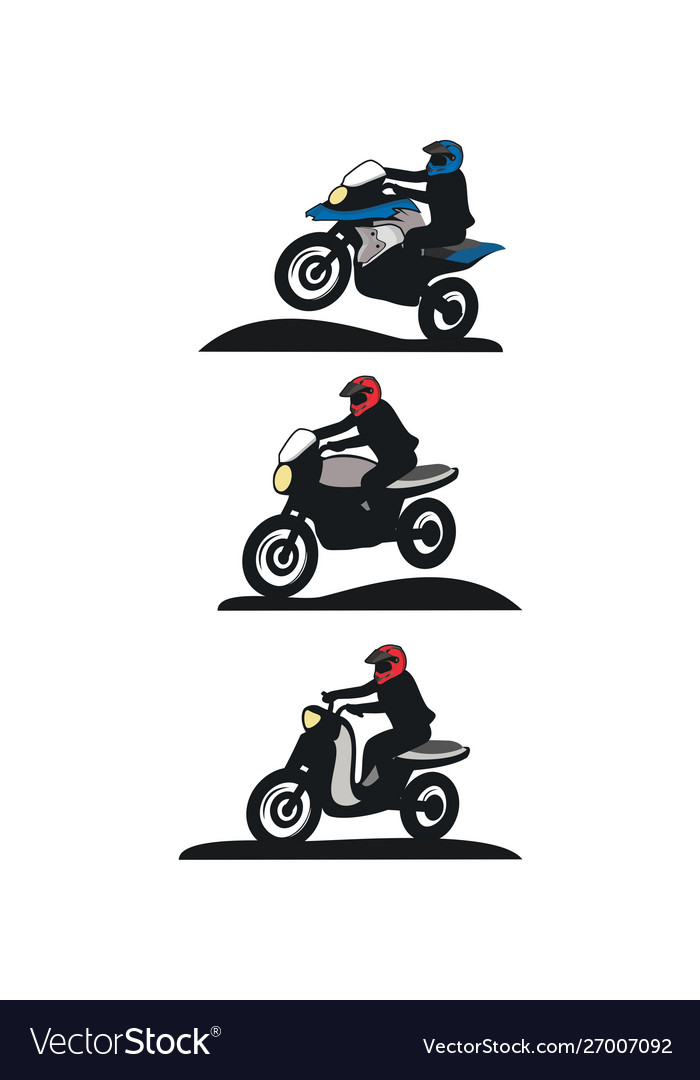 Motorcycle touring design Royalty Free Vector Image