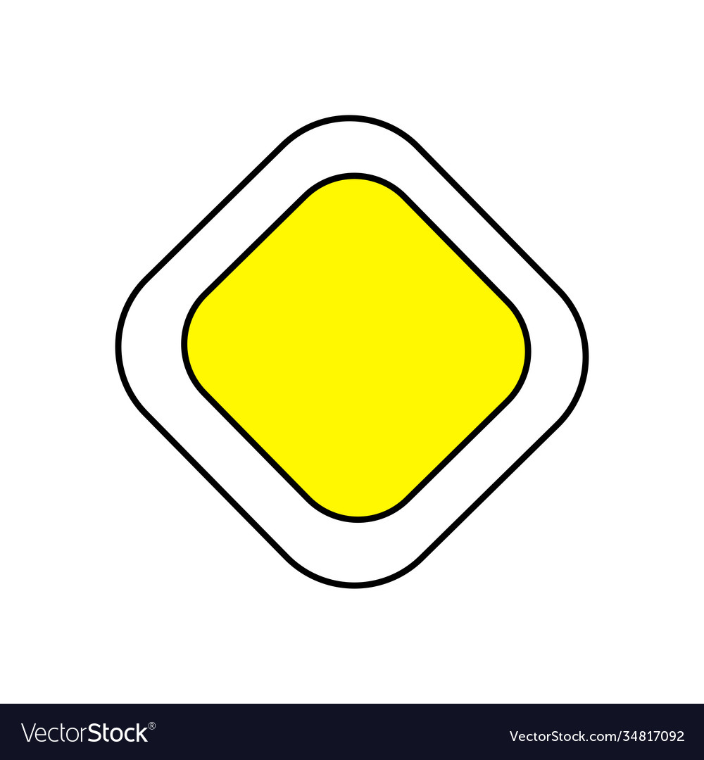 Road sign pointer to main image Vector Image Road sign pointer to main image