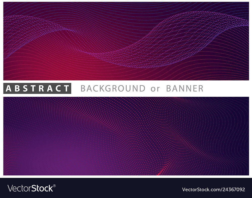 Technology wave background with dotted pattern