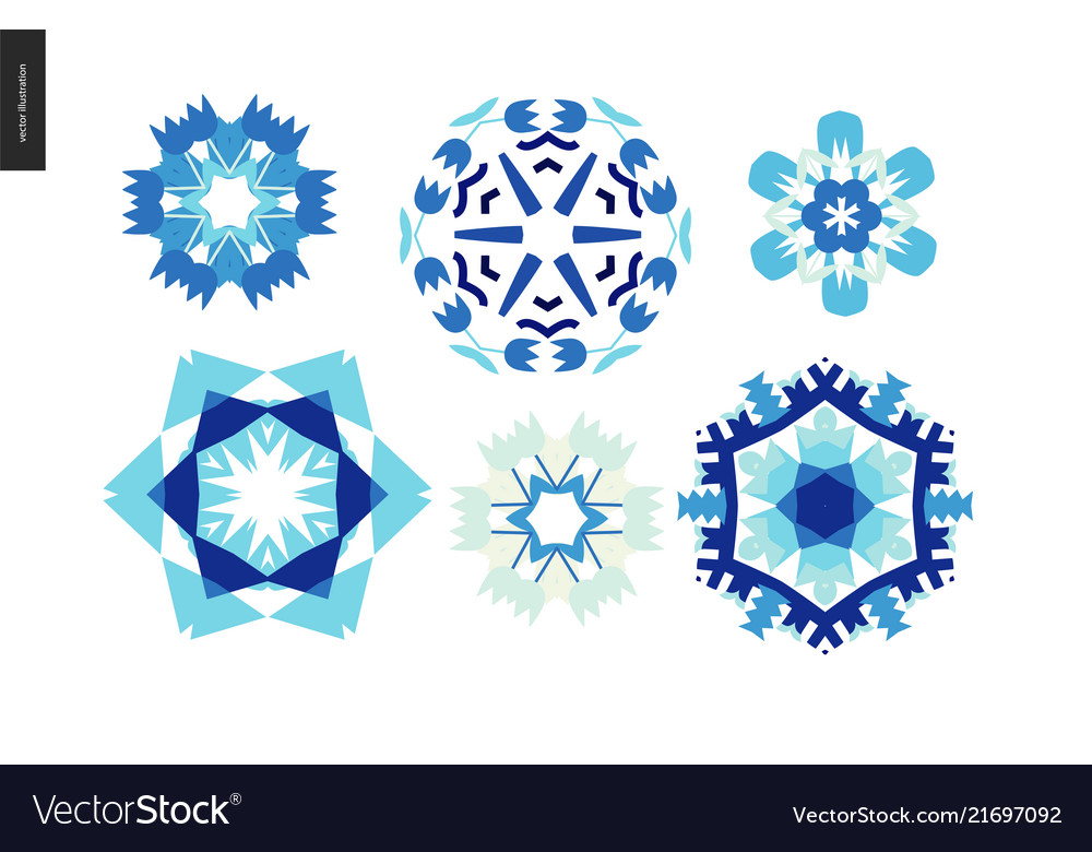 Winter Snowflake Patterns