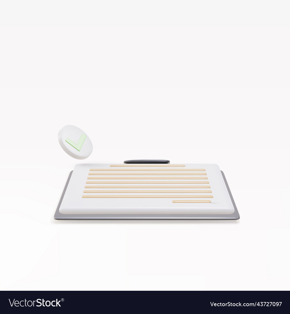 3d two realistic documents stack of paper sheets vector image 3d two realistic documents stack of paper sheets