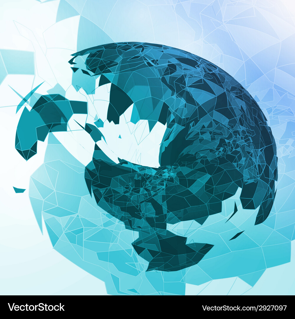 Abstract geometric Royalty Free Vector Image - VectorStock