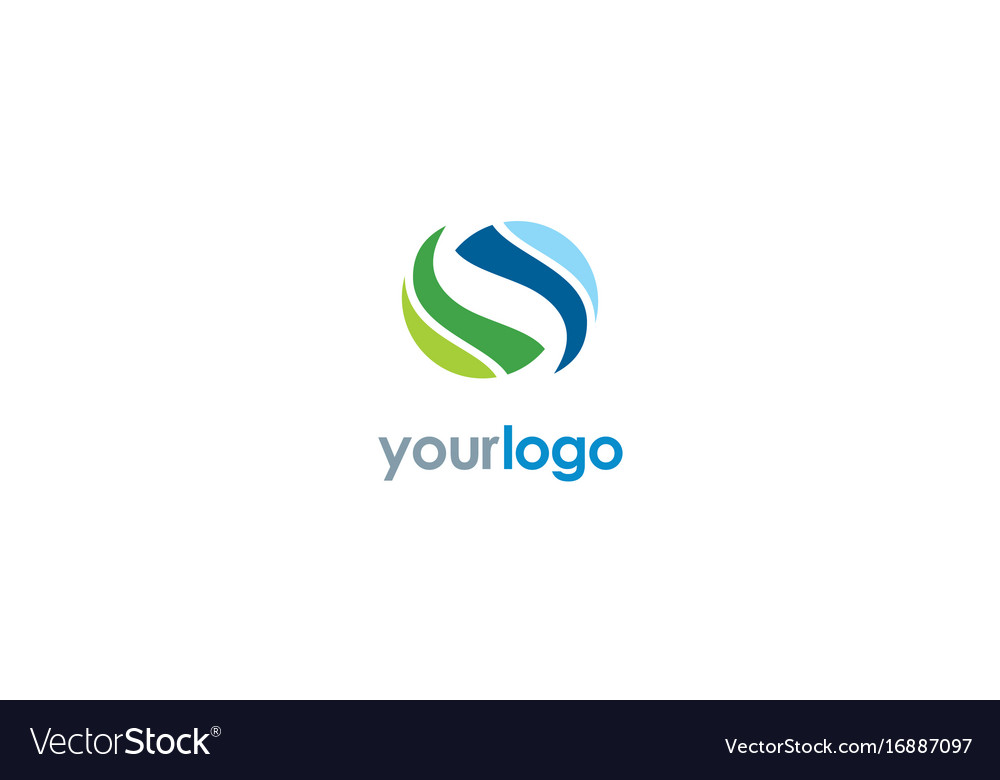 Circle loop color logo
