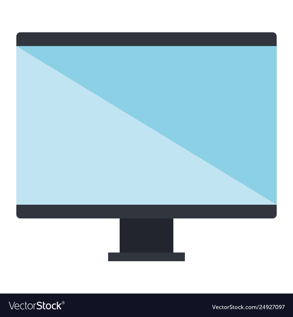 Computer display isolated icon
