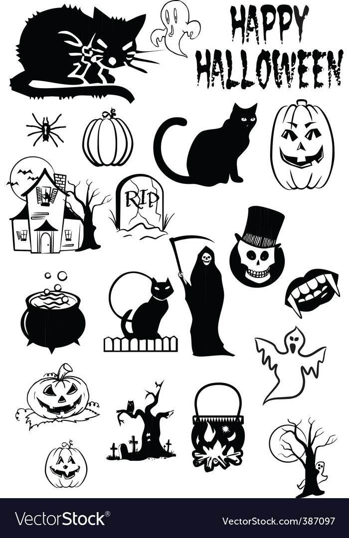 Halloween symbols