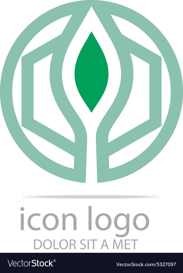 Hexagon in the loop design symbol