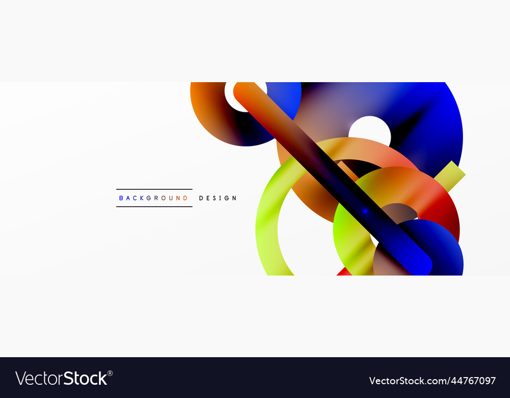Minimal geometric abstract background shiny Vector Image Minimal geometric abstract background shiny