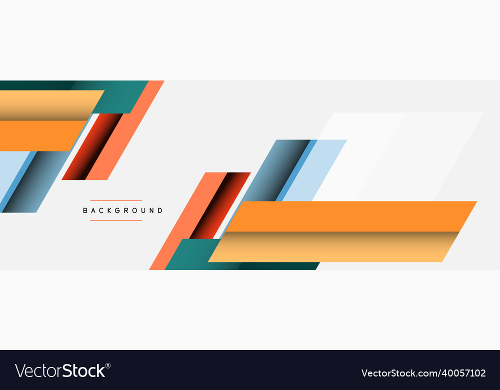 Background geometric diagonal square shapes vector image Background geometric diagonal square shapes