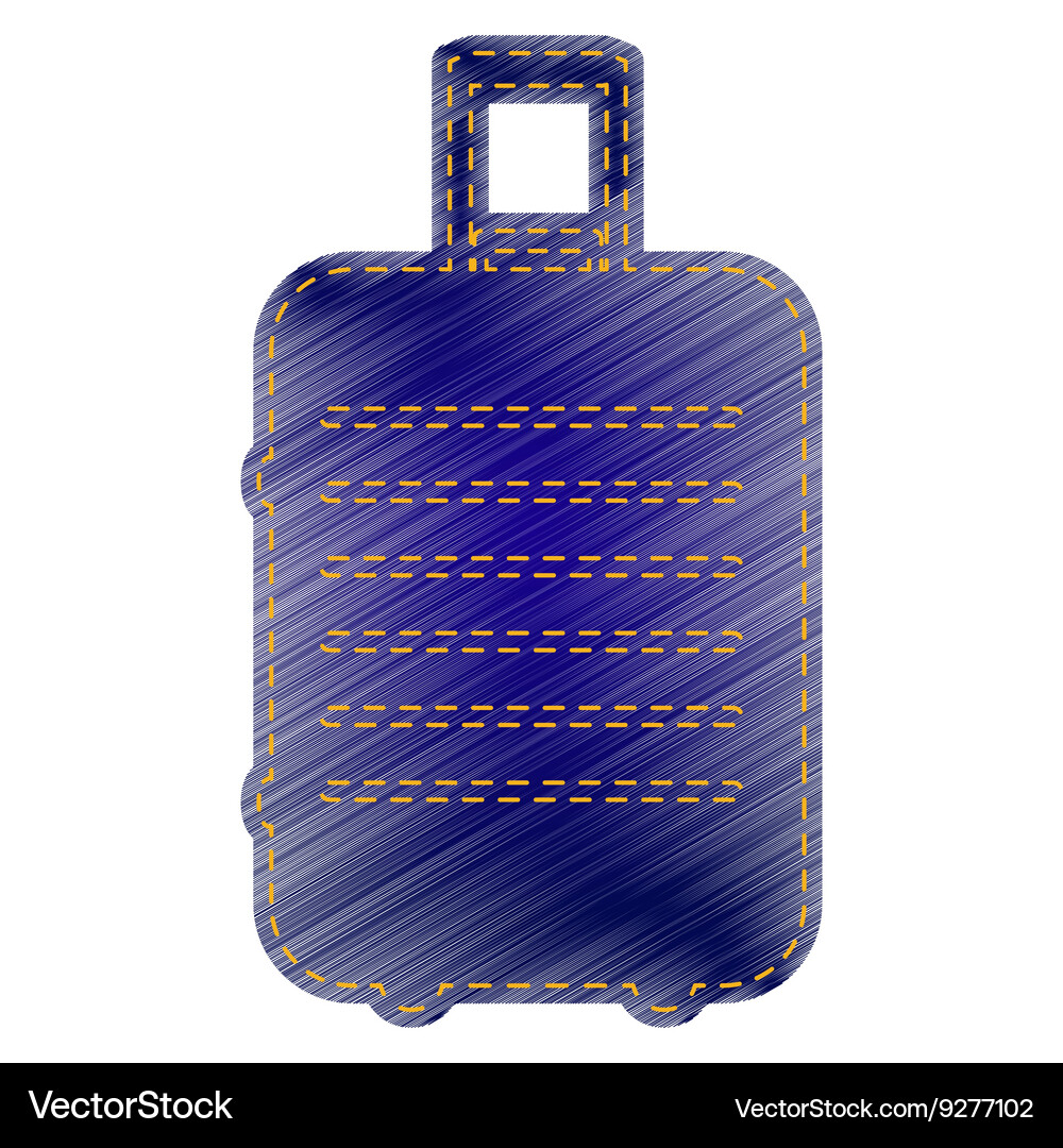Baggage sign Royalty Free Vector Image - VectorStock