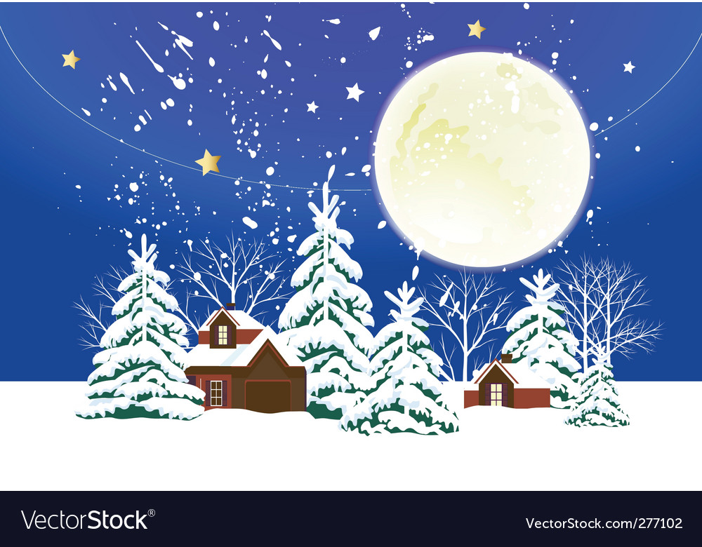 Christmas card Royalty Free Vector Image - VectorStock