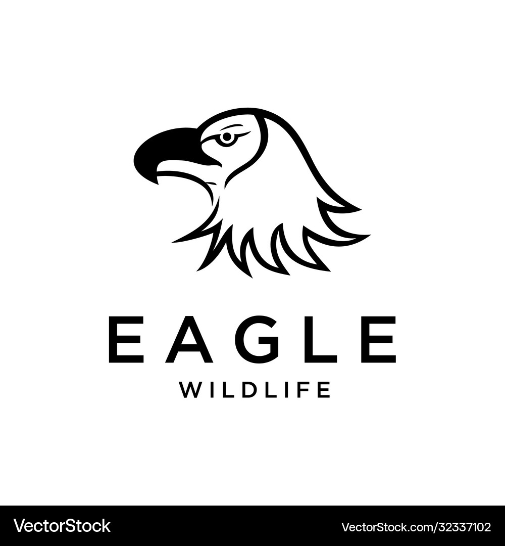 Eagles head Royalty Free Vector Image - VectorStock