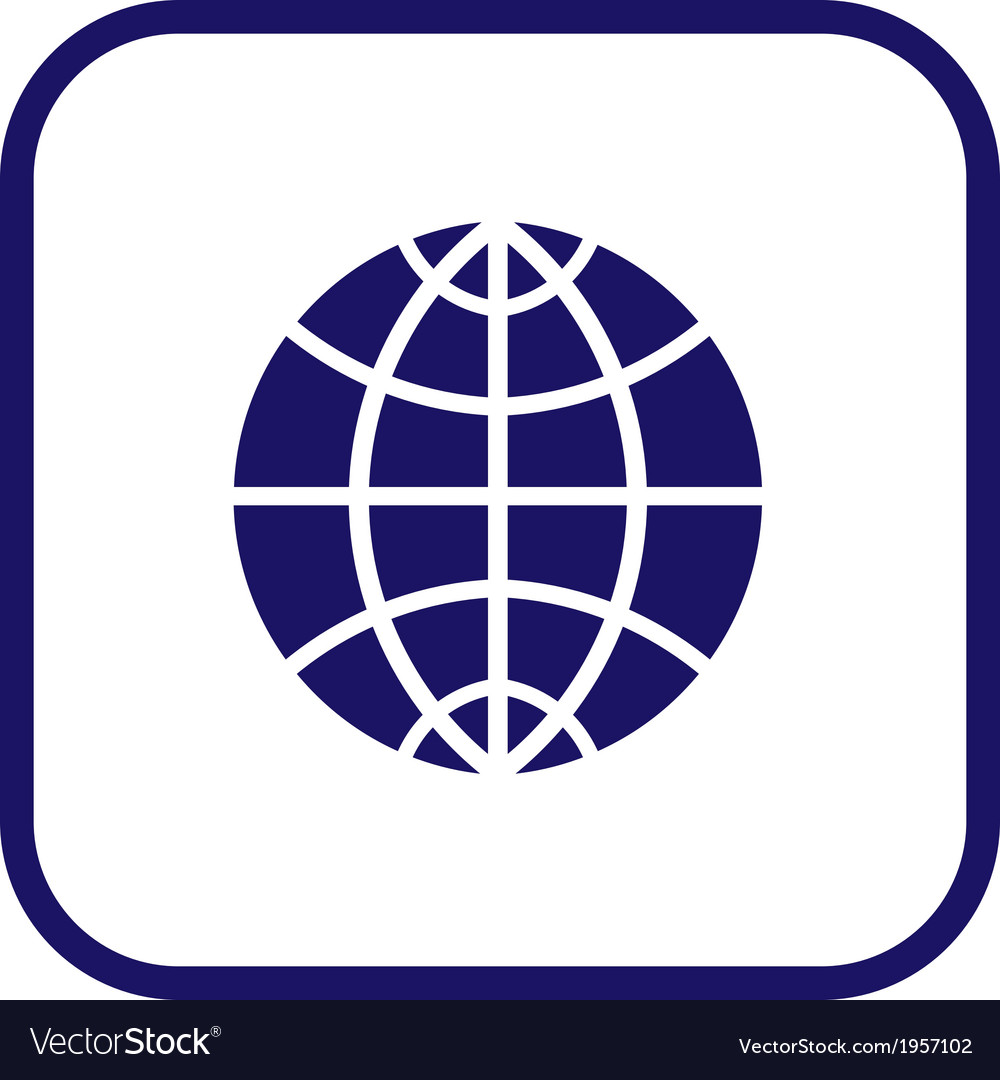 Globe icon simply change