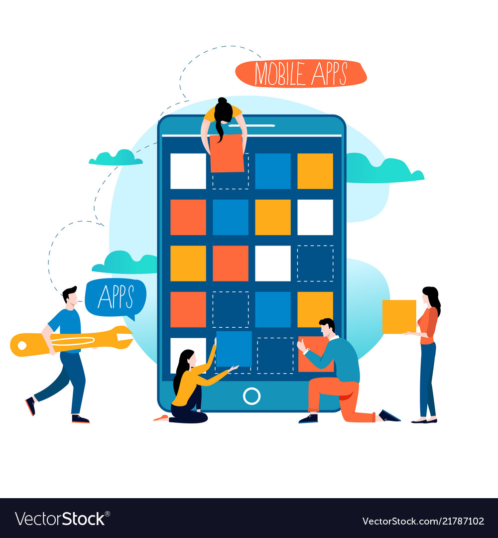 Mobile application development process