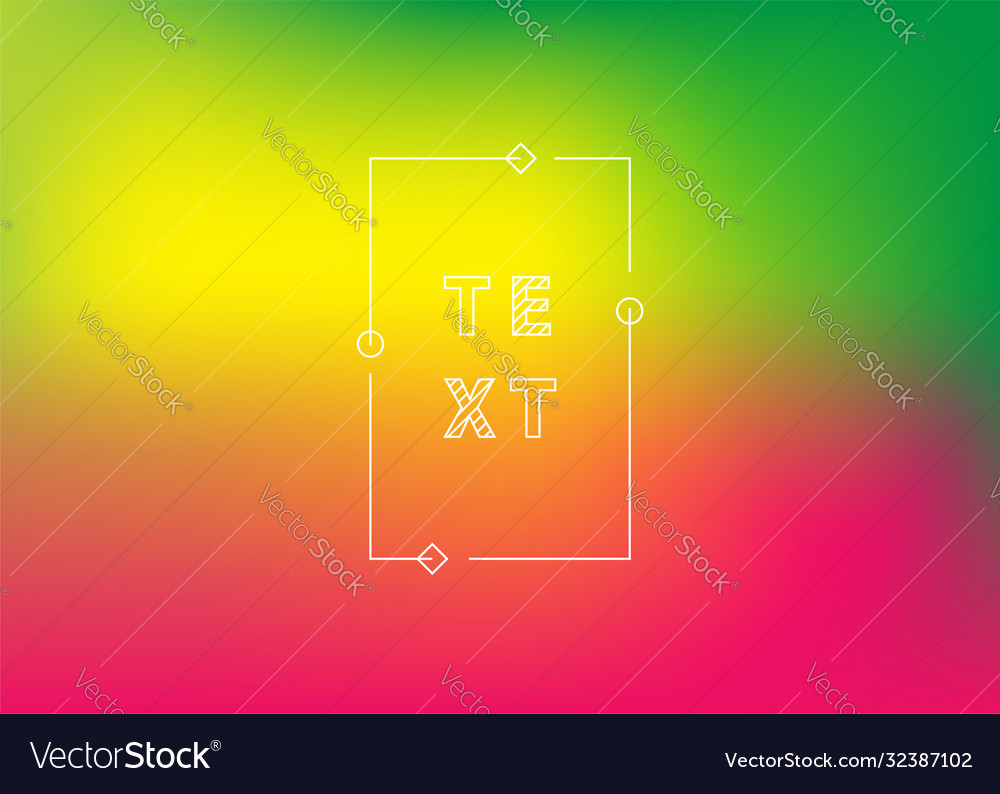 Neon gradient ui ux background trendy web color vector image Neon gradient ui ux background trendy web color