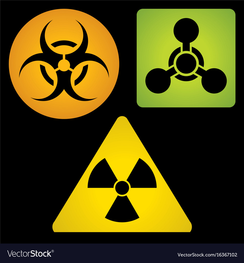 Radioactive Signs Symbols