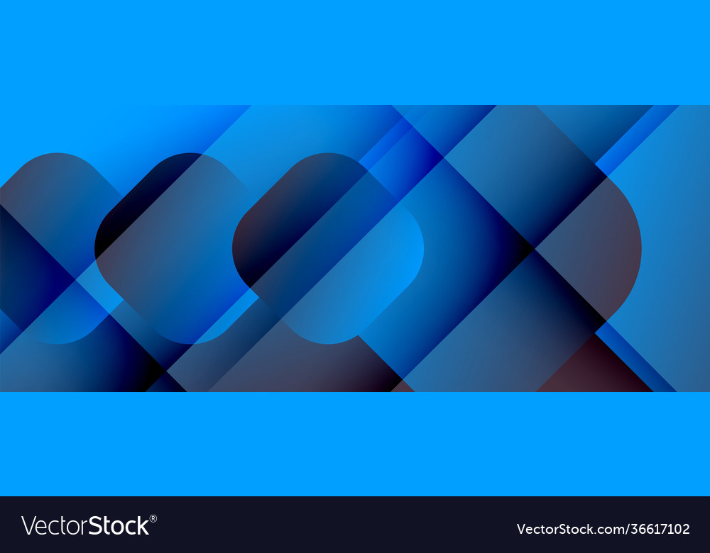 Square shapes composition geometric abstract Vector Image