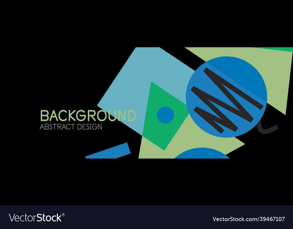 Abstract background blocks lines triangles vector image Abstract background blocks lines triangles