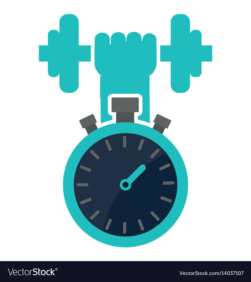 Chronometer weight barbell concept